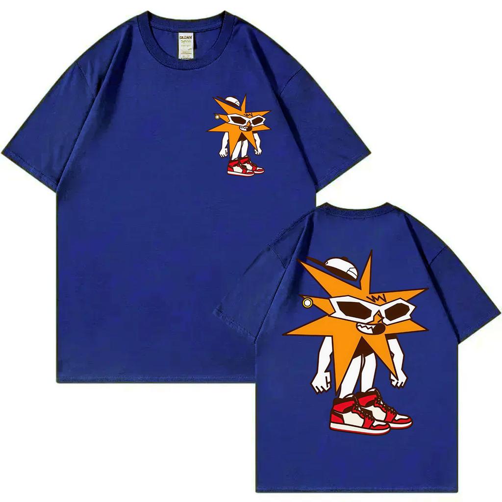 Puerto Rico Singer Mora Microdosis Album Graphic T Shirts Fashion Cartoon Short Sleeve Tshirts Men Women Casual Cotton Tshirt