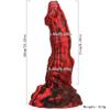 Fantasy Horse Penis Exaggerated Testicle Silicone Dog Knot Dildo With Sucker Sex Toys For Women Masturbator Anal Plug