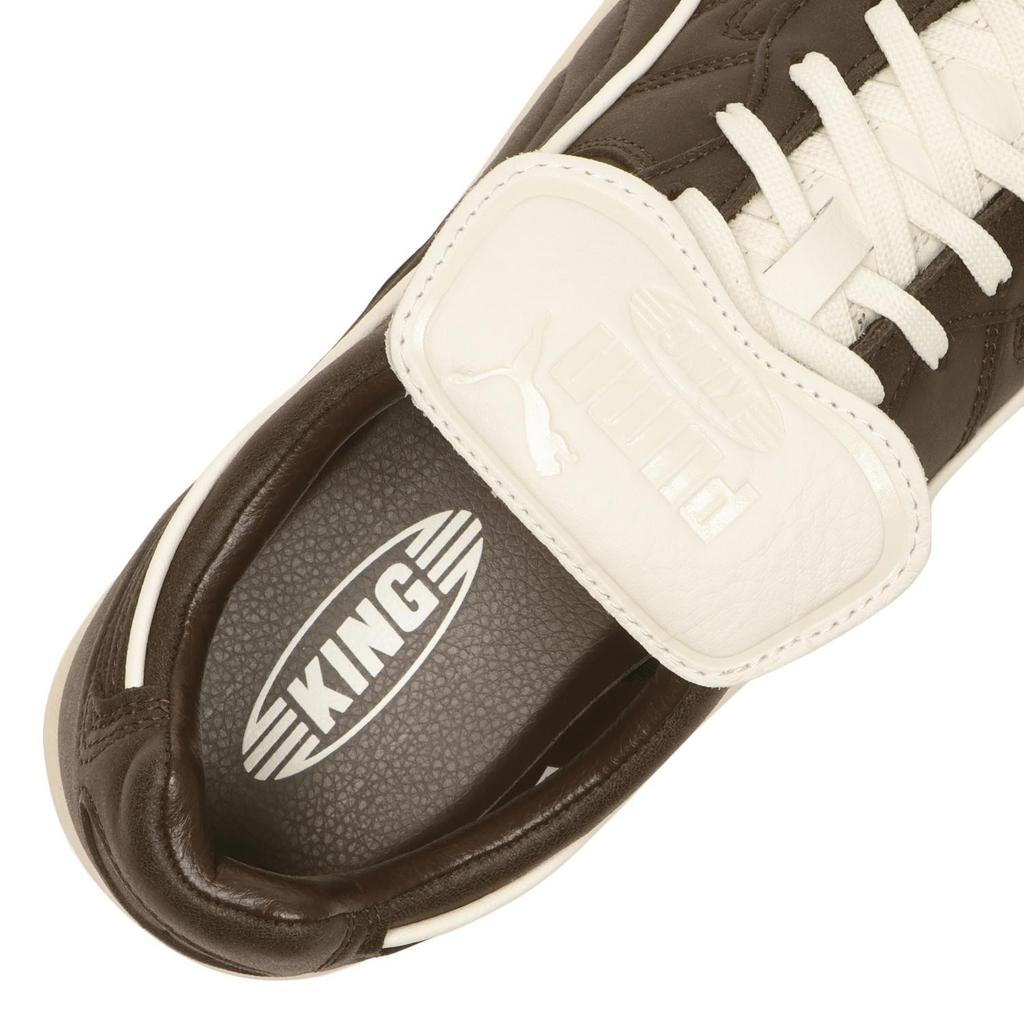 404363-03 Puma King Indoor Premium Dark Chocolate Warm White (Men's)