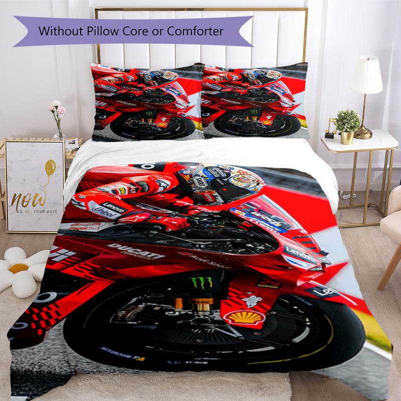 Jorge Lorenzo Bedding Set Breathable Duvet Cover With Pillowcases Home Decoration Birthday Gift