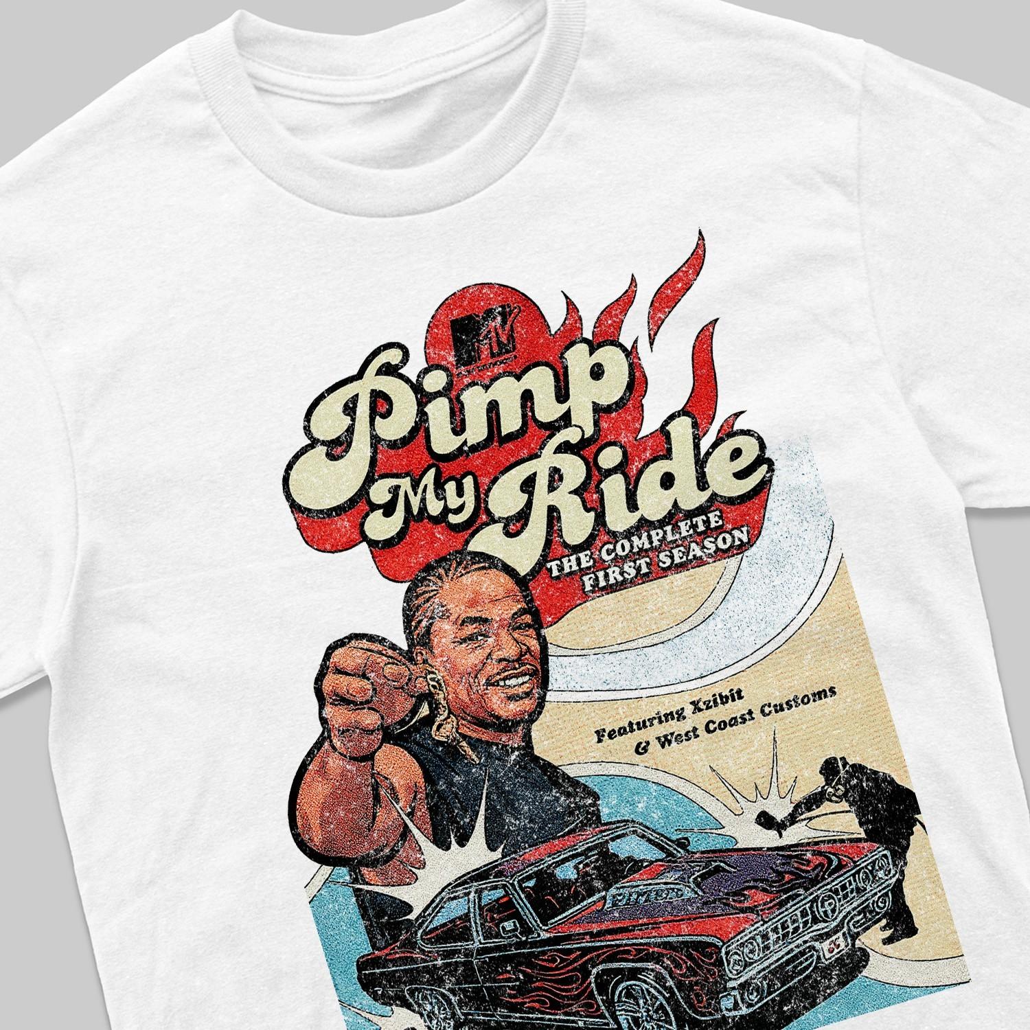 Vintage Retro T Shirt Mens Womens Tees Top Pimp My Ride Tuning Merch Gift For Men Xzibit S
