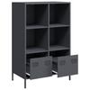 Highboard Anthracite 68x39x103.5 cm Steel