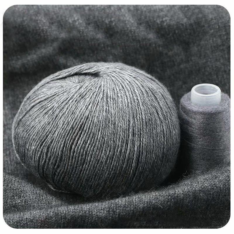 Cashmere Yarn Plush Mohair Knitting Thread Soft Baby Cotton Yarn For Cardigan Scarf Shawl Sweater Crochet DIY Handmade Yarn