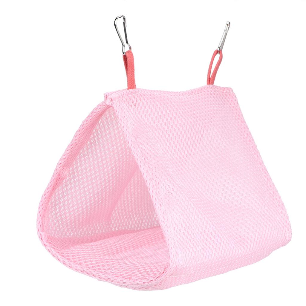 Sommer Atmungsaktives Netz Haustier Vogel Papagei Nest Hängematte Bett Hamster Haus Käfig Spielzeug