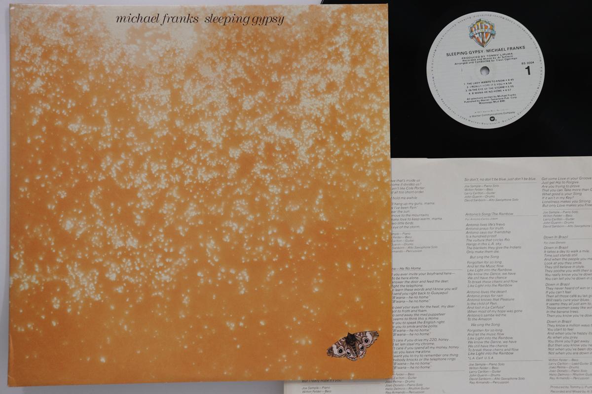 

LP Record MICHAEL FRANKS - Sleeping Gypsy BS3004 WARNER BROS US Rock Used