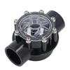 7235 Check Valve 180 Degree Replacement for Pools Spas Straight Through Flow Clear Lid