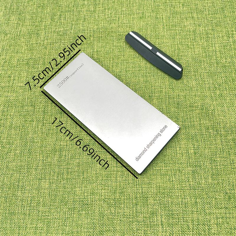 Diamond Knife Sharpener 170*75MM Sharpening Stone Grit 240-3000# Grindstone Diamond Tools Fine Grinding Whetstone Kitchen Knives