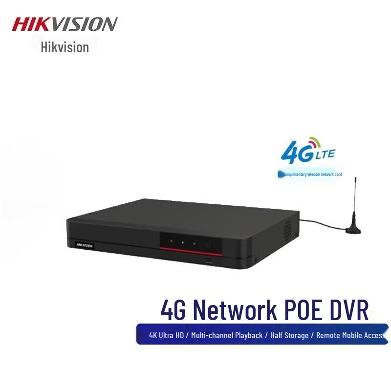 Hikvision Q Series 4-Channel PoE Network Video Recorder (4G) CN plug (adapter included)