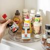 PET Transparent Rotating Spice Rack