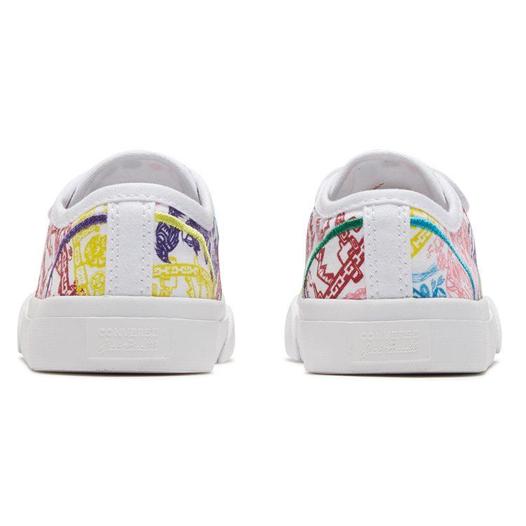 Converse Jack Purcell 2V Low Top Toddler Shoes White Infant And Toddler 767334C