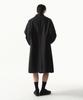 Musinsa Standard [City Leisure] Cn Oversized Balmacaan Trench Coat [Black]