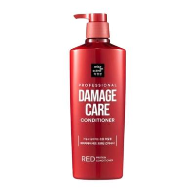Mise en Scène Red Protein Odżywka 680ml | Pielęgnacja Włosów Zniszczonych z Proteinami Róży i Olejkiem Arganowym | Nawilżająca i Odżywcza Pielęgnacja Włosów