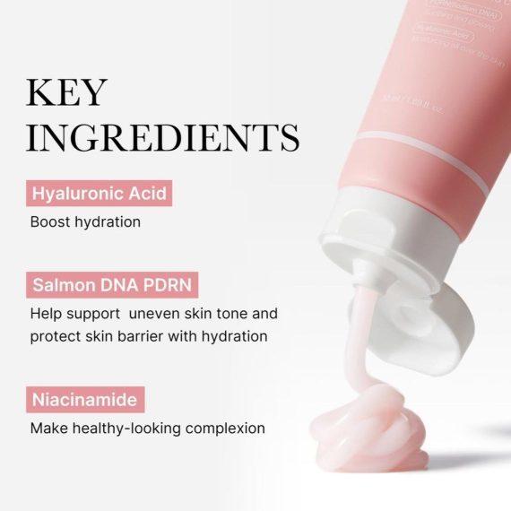 Medicube | PDRN Pink Hyaluronic Moisturizing Cream 50ml/ Nourishing, Hydrating, Moisturizing, Korean Cosmetics, Kbeauty