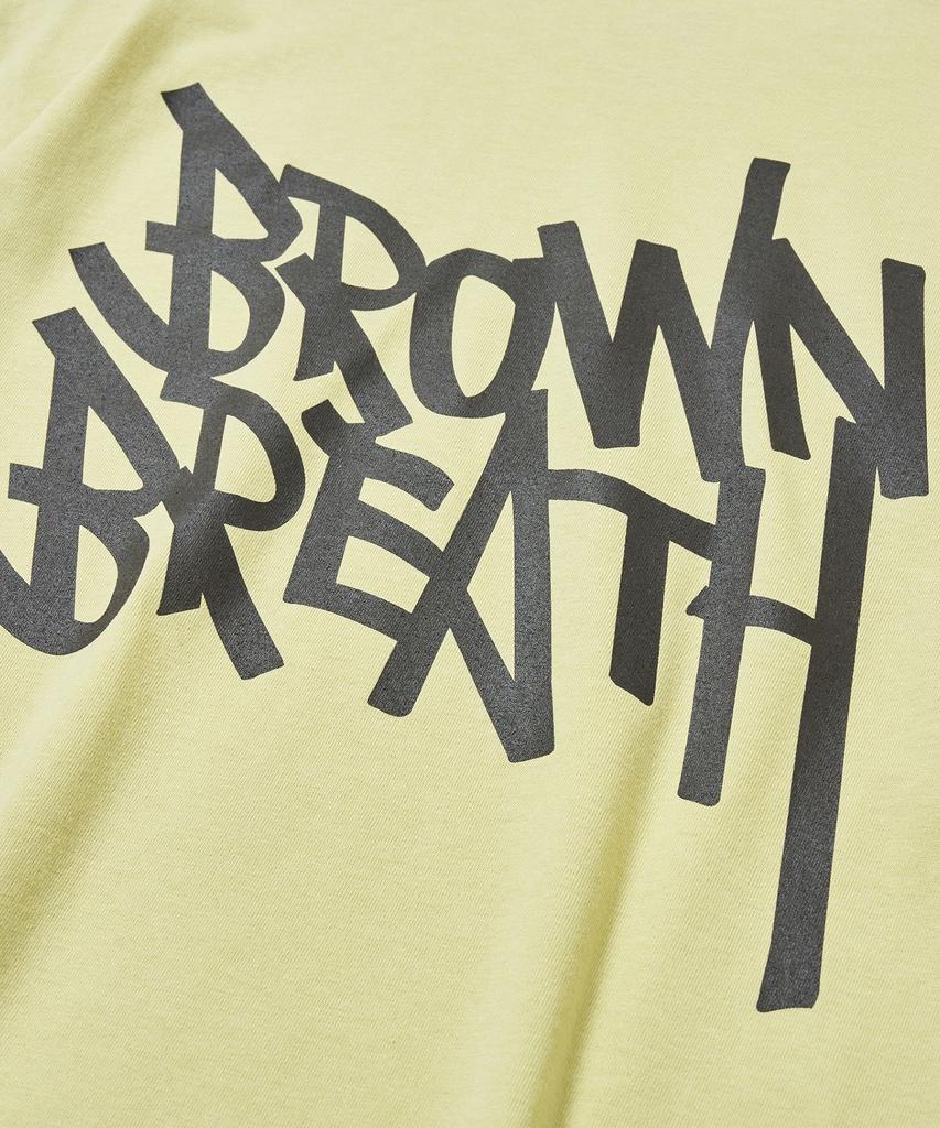 BROWNBREATH Tag Tee - Lemon