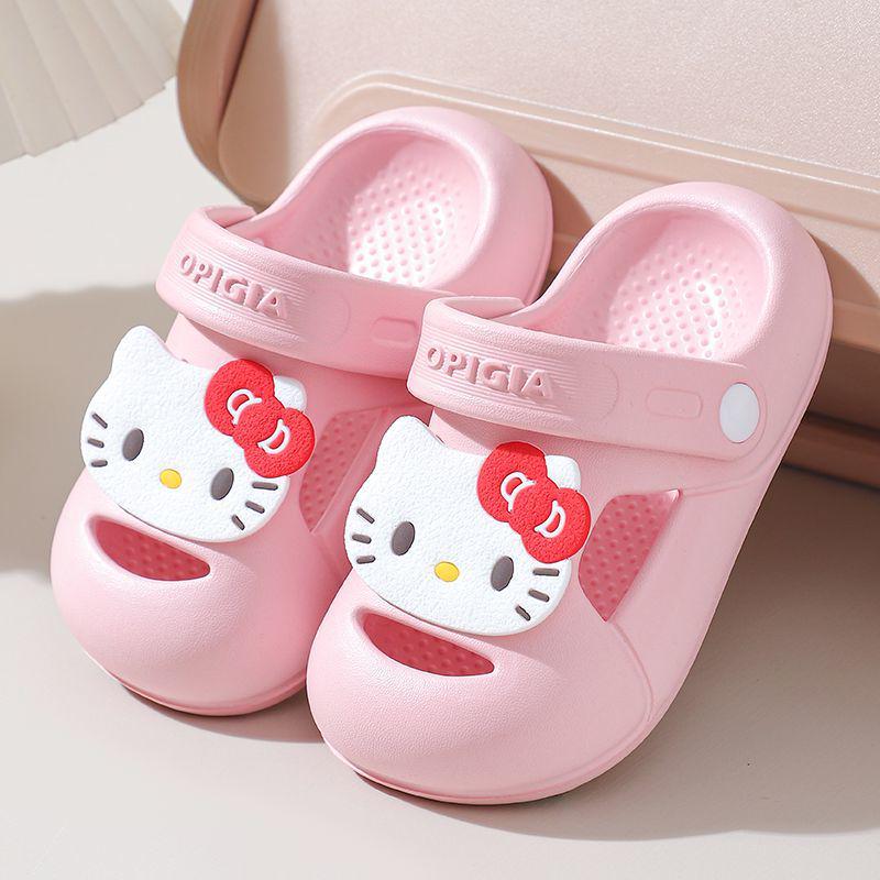 Summer Cartoon Cute Girls' Slippers, Non-Slip Soft Sole for Indoor/Bath Use