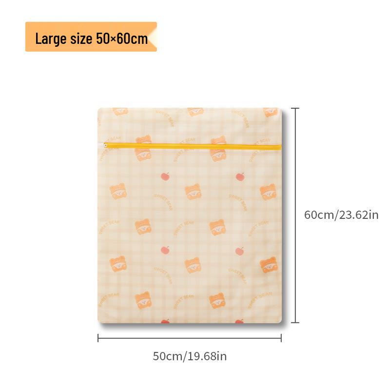 70g Pineapple Print Laundry Bag, Thickened Fine Mesh for Washing Machine - Ideal for Down Jacket and Bra Care