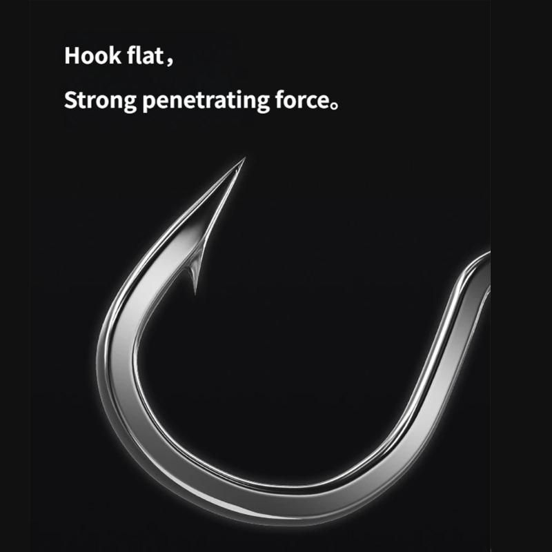 Pack of 10 Rustproof Live Shrimp Hook Providing Superior Baits Presentation and Safe Handling for Anglers