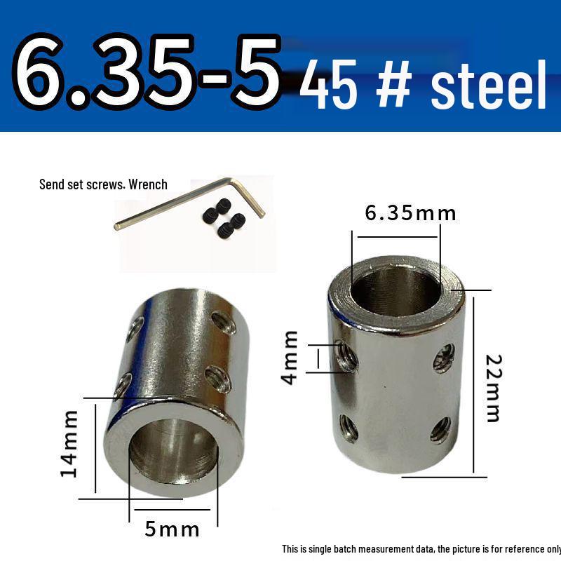 Редукторный соединитель диаметра жесткого вала двигателя 3-12 мм