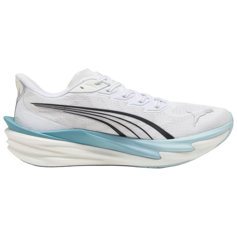 PUMA Deviate Nitro 4 2E Wide Men Running Shoes White 312123-09