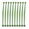 10Pcs Plant Trellis Connectors Flexible Sturdy Rust-Proof Plastic Connecting Rod Support Expandable Garden Vegetables Tomato Cage Stake Arm