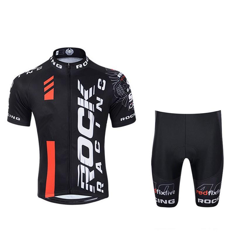 Cycling Jersey Set Men Women Breathable Quick Dry Bike Outfit Road Mountain Biking