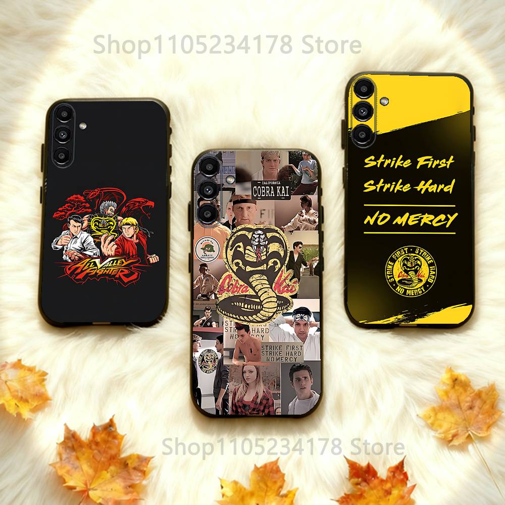 Cobra Kai Snake Logo art Phone Case Silicone Soft For Samsung Galaxy A73,31,32,72,41,53,52,71,22,5G,Note,J7,8,9