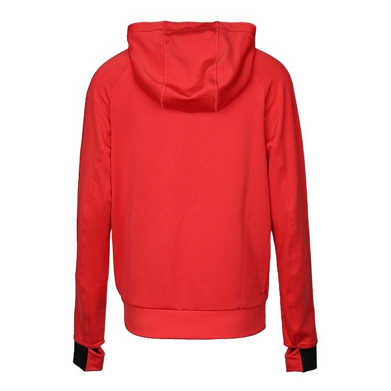 adidas Performance Fleece Zip Hoodie Knitted Casual Striped Long Sleeve Jacket Women Jackets CW4055