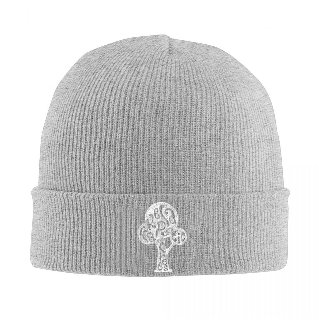 New Fake Plastic Trees Radiohead Knitted Hat For Women Unisex Beanie Autumn Winter Hat Hip Hop Street Rock Band Crochet Melon