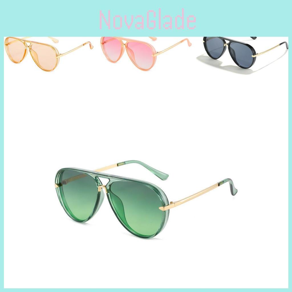 New Pilot Sunglasses For Women Men With Uv400 Antiglare Square Frame For Outdoor Travel