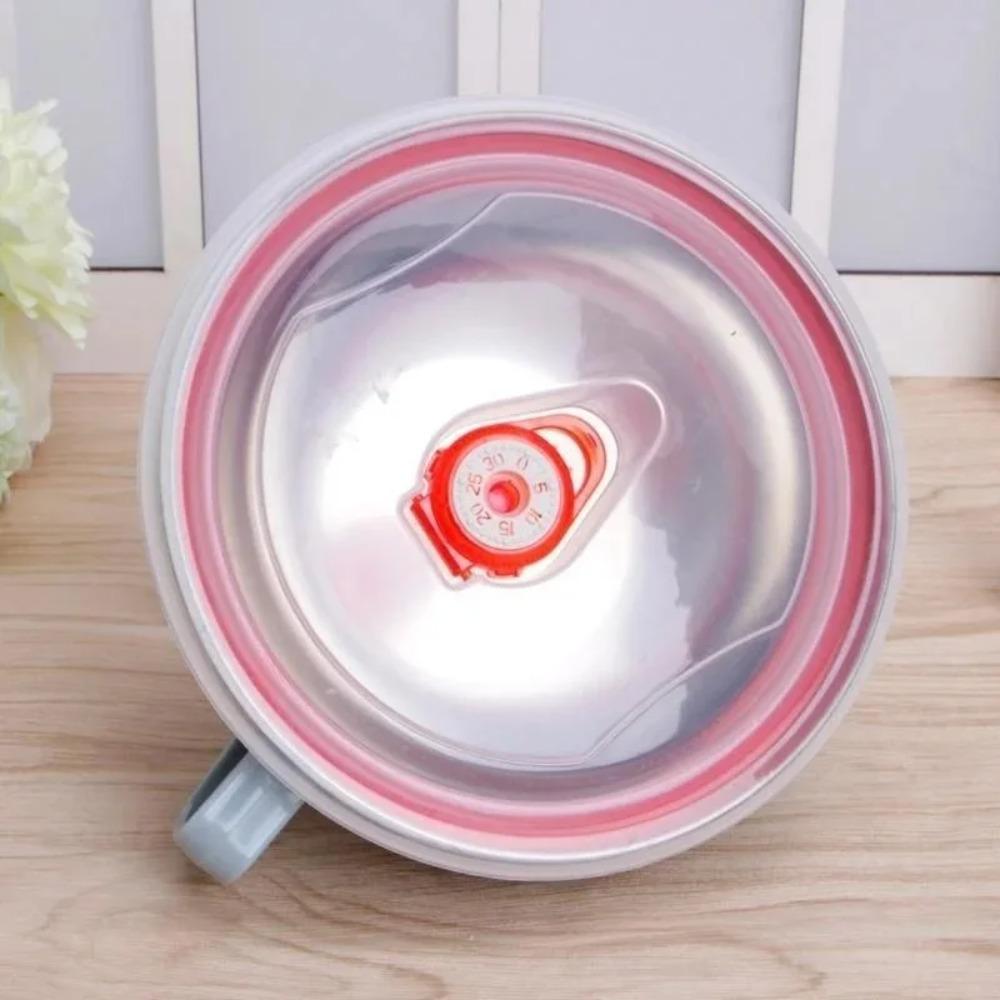 Stainless Steel Bowl with Handle Anti Scalding Kitchenware Mixing Bowl for Cooking Soup Instant Noodles Solid Color Durable Bowl