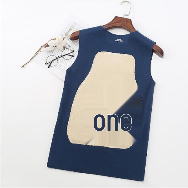 Men's Double-Sided Fleece-Lined Quick-Heat Seamless Vest - Thick, Warm Base Layer for Autumn/Winter