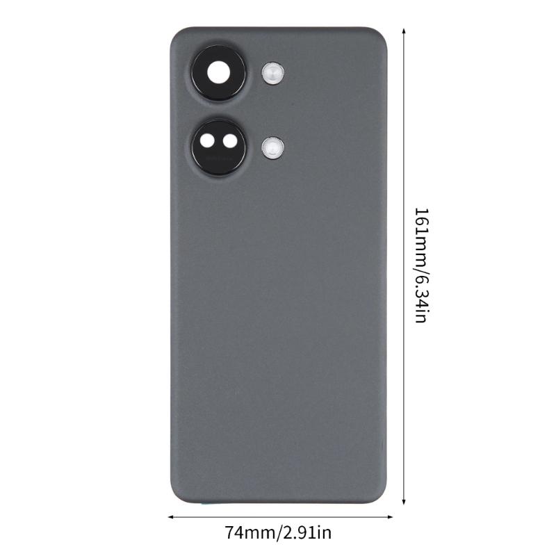 Battery Rear Housing Battery Back Cover for Nord 3 Replacement Back Cover with Camera Lens Cover Repair Parts
