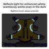 Pet Chest and Back Strap Vest Type Medium and Large-sized Dog Anti-escape Reflective Leash Pet Supplies