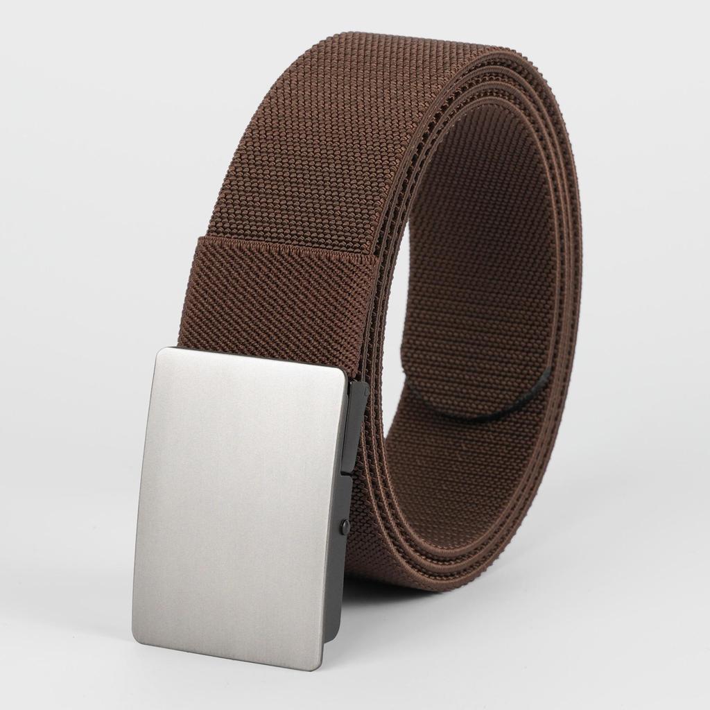 Tactical Quick Release Elastic Nylon Waist Belt for Men