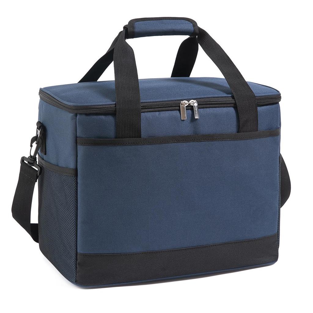 Foldable Large Capacity Insulated Bag - Handheld Cold Storage for Camping & Picnics