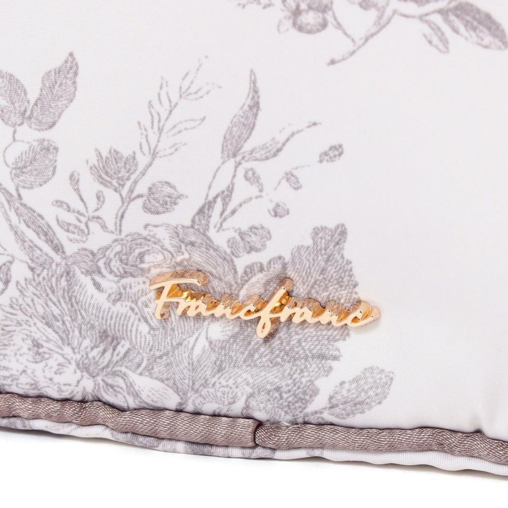 Franc Franc Classic Flower Sanitary Compression Pouch Light Pink