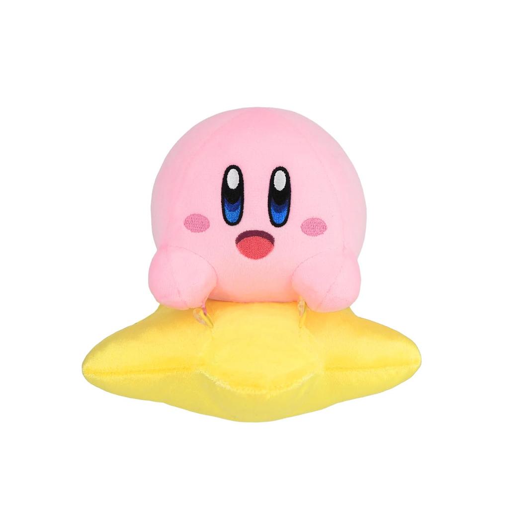 Sanei Boeki Kirby Air Riders Kirby & Warp Star Removable Plush Toy W17 × D17 × H16.5 cm