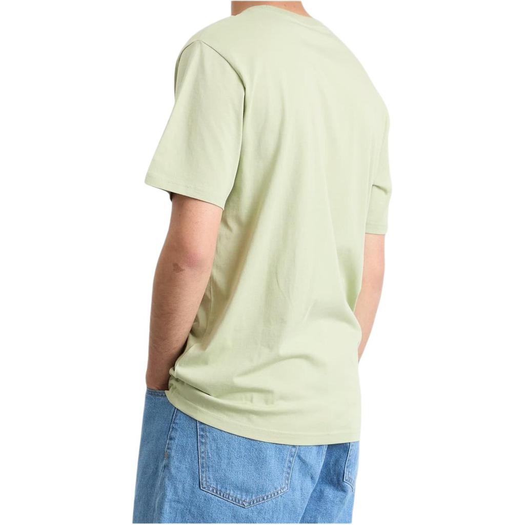 Carhartt WIP Solid Color Crew Neck Drop Shoulder Short Sleeve T-Shirt Men Tops I030434-UVXX