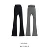 Kaslead New Arrival Women's Clothing Fashion Style Fashion Casual Waist Cut Out Cut High Elasticity Silm Pants
