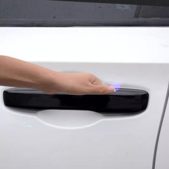 Bright black Side Car Door Handles Cover Trim 4pcs For Honda Civic -2025