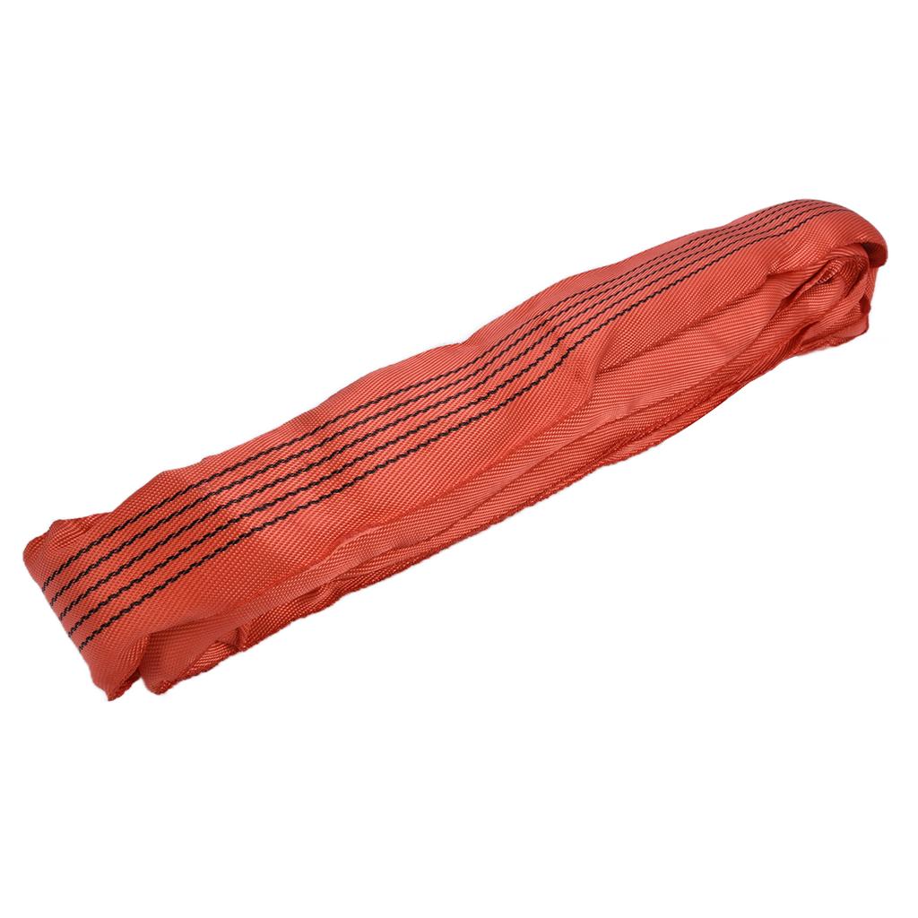 5T Round Lifting Sling PES Endless Loop Crane Webbing Straps Rigging Accessories Wide 75mm