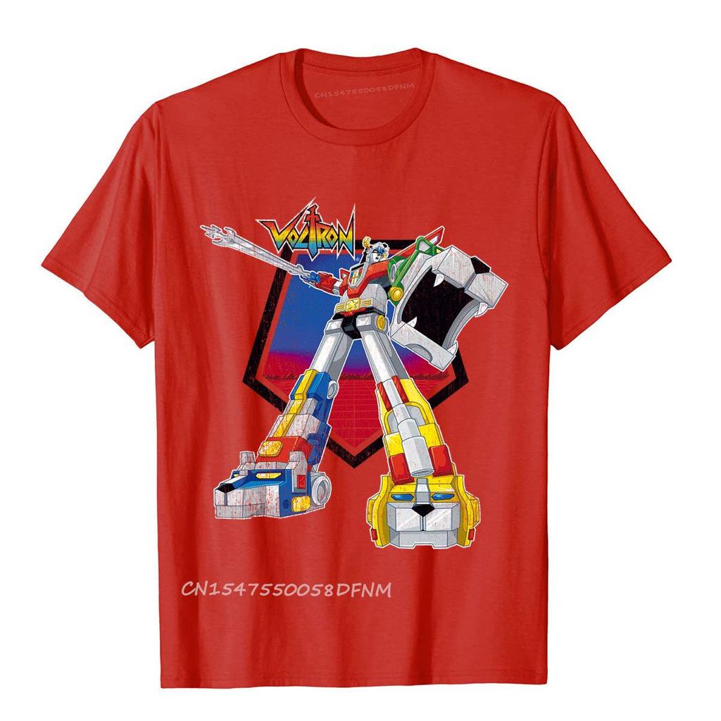 Europe Legendary Voltron Blazing Sword Seth Top T-Shirts Tops T Shirt For Men Funny Cotton Beach T Shirt