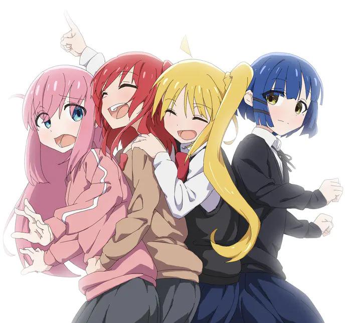 Bocchi the Rock! Cosplay Costume: Ichiji Hongxia & Yamada Ryo School Uniform
