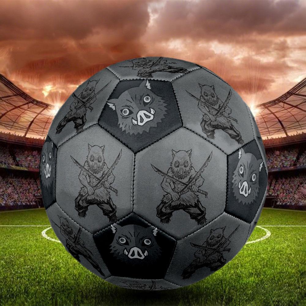 1pc Demon Slayer Kimetsu no Yaiba Soccer Ball Size 5 Indoor Soccer Ball Fashion Colorful Backyard Game - Great For Sports Fans Gift HE25
