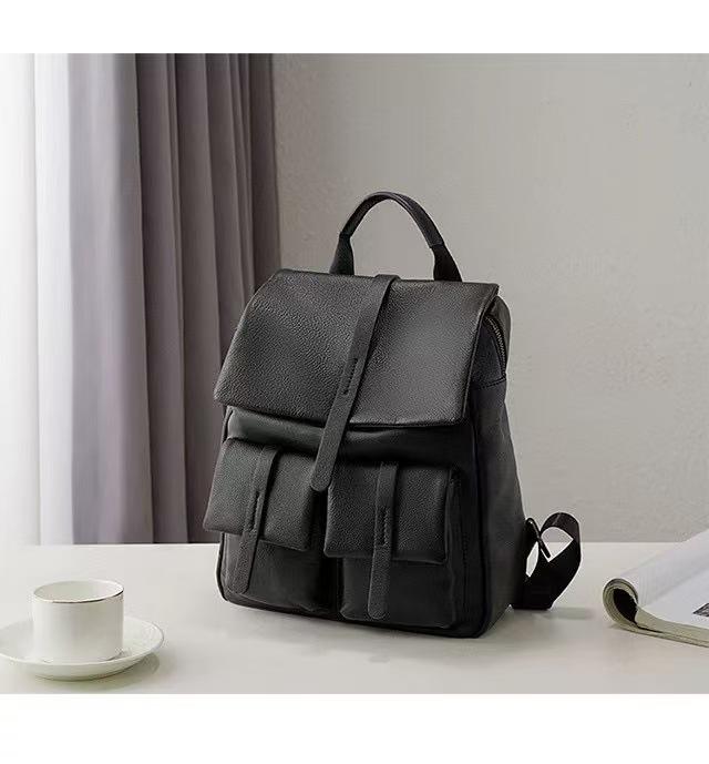 Damski plecak z prawdziwej skóry 2025 - Duża pojemność, do pracy, do szkoły, ze skóry bydlęcej najwyższej jakości