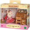 La fille Lapin Chocolat et bureau - Sylvanian Families - 5016