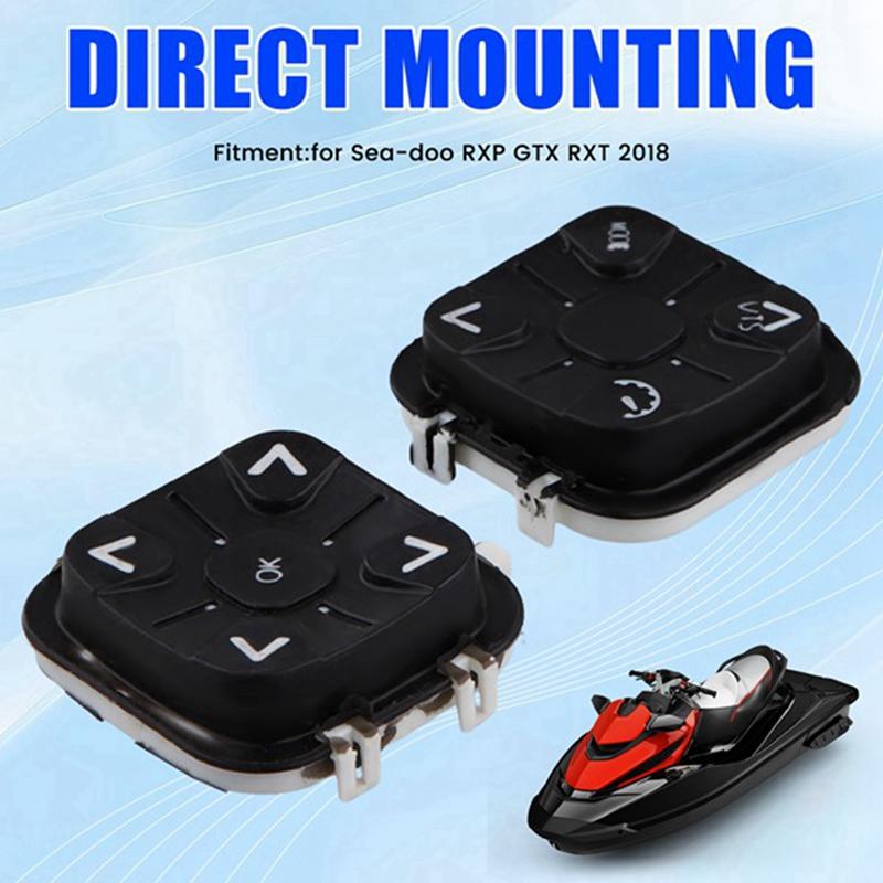 Motorcycle Boat Button Handle Button Rubber For Bombardier Sea-Doo RXP GTX RXT 2018-A15Z NONE