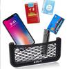 Car Storage Net Bag For KIA Sportage Rio Ceed Picanto K5 K9 Sorento Phone Holder Pocket Organizer auto Accessories car styling