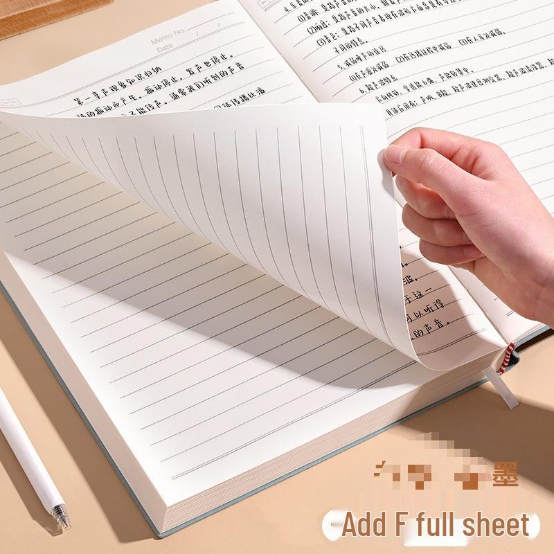 Extra Thick A4 Notebook for Students - Large, Simple Design for High School & University