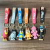 Bluey Cartoon Sleutelhanger Schattige PVC Poppenhanger Creatieve Hanger Dames Tas Hanger Meisje Verjaardagscadeau Kerstcadeau
